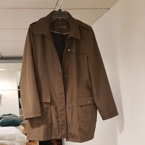 CALVIN KLEIN Raincoat (Brown)